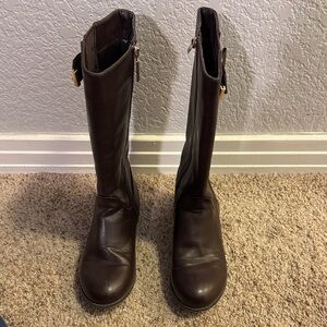 Michael Kors Brown Riding Boots